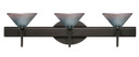 Bathroom Fixtures Three Lights by Besa ( 74 | 3SW-117691-BR Kona ) 