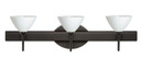 Bathroom Fixtures Three Lights by Besa ( 74 | 3SW-174307-BR Domi ) 