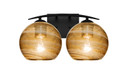 Bathroom Fixtures Two Lights by Besa ( 74 | 2WC-JILLYAM-BK Besa Jilly Vanity ) 