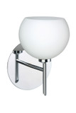 Sconces Single Glass by Besa ( 74 | 1SW-565807-CR Palla ) 