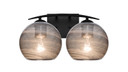 Bathroom Fixtures Two Lights by Besa ( 74 | 2WC-JILLYSM-EDIL-BK Besa Jilly Vanity ) 