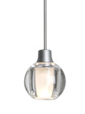 Multi-Systems Low Voltage Pendants by Besa ( 74 | 1XC-BOCA3CL-SN Boca 3 ) 