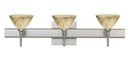Bathroom Fixtures Three Lights by Besa ( 74 | 3SW-174383-SN-SQ Domi ) 