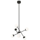 Pendants Starburst by AFX Lighting ( 162 | PRLP24L30D1BK Pearl ) 