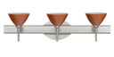 Bathroom Fixtures Three Lights by Besa ( 74 | 3SW-1743CH-SN Domi ) 