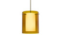 Mini Pendants Glass Down by Besa ( 74 | 1TT-G00607-SN Pahu ) 