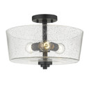 Semi-Flush Mts. Bowl Style by Acclaim Lighting ( 106 | IN61104BK Rowe ) 
