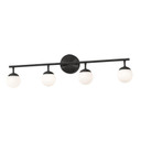 Bathroom Fixtures Four Lights by AFX Lighting ( 162 | PRLV3208L30D1BK Pearl ) 