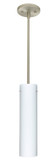 Mini Pendants Glass Down by Besa ( 74 | 1TT-722407-LED-SN Stilo ) 