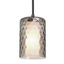 Mini Pendants Glass Down by Besa ( 74 | J-ESASM-BK Besa Esa Pendant ) 