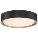 Flush Mounts Drum Shade by Access ( 18 | 49970LEDDLP-MBL/ACR Malaga ) 