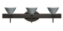 Bathroom Fixtures Three Lights by Besa ( 74 | 3SW-1743TN-BR Domi ) 