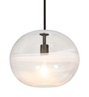 Multi-Systems Line Voltage Pendants by Besa ( 74 | 1TT-GENOCL-BK Geno ) 