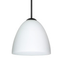 Mini Pendants Glass Down by Besa ( 74 | 1JC-447007-LED-BK Besa Vila Pendant ) 