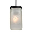 Mini Pendants Glass Down by Besa ( 74 | 1JT-MILO4WF-BK Besa Milo 4 Pendant ) 