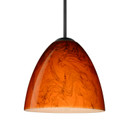 Mini Pendants Glass Down by Besa ( 74 | 1JC-4470HB-BK Besa Vila Pendant ) 