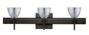 Bathroom Fixtures Three Lights by Besa ( 74 | 3SW-1758SF-BR-SQ Divi ) 