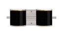 Sconces Double Glass by Besa ( 74 | 2WS-7180GF-SN Pogo ) 
