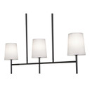 Linear/Island 3 Light Bar by AFX Lighting ( 162 | ROSP3605CBBK Rose ) 