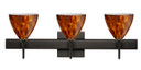 Bathroom Fixtures Three Lights by Besa ( 74 | 3SW-177918-BR-SQ Mia ) 
