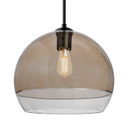 Mini Pendants Glass Down by Besa ( 74 | 1JC-ALLY12SM-EDIL-BK Besa Ally 12 Pendant ) 