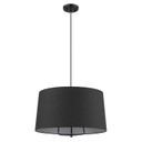 Pendants Drum Shade by Acclaim Lighting ( 106 | TP30031BK Lamia ) 