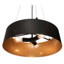 Pendants Metal Shade by AFX Lighting ( 162 | LRCP22MBBKGD Lyric ) 