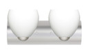 Bathroom Fixtures Two Lights by Besa ( 74 | 2WZ-412207-LED-SN Bolla ) 