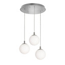 Mini Pendants 3 Light Cluster by AFX Lighting ( 162 | LRTP07MBSNRND3 Loretto ) 