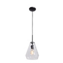 Mini Pendants Cable by Access ( 18 | 50937LEDDLP-BL/CLR Clear Geo ) 