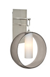 Sconces Single Glass by Besa ( 74 | 1WP-PLATOSM-LED-SN Plato ) 