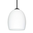 Mini Pendants Glass Down by Besa ( 74 | J-169707-LED-BK Besa Lucia Pendant ) 