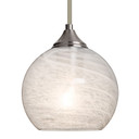 Mini Pendants Glass Down by Besa ( 74 | 1TT-JILLYCL-SN Besa Jilly Stem Pendant ) 