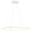 Mid. Chandeliers Ring/Halo by Access ( 18 | 50946LEDD-MWH/ACR Ravello ) 