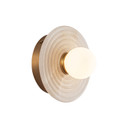Sconces Single Glass by Alora ( 452 | WV346006VBAR Dahlia ) 