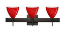 Bathroom Fixtures Three Lights by Besa ( 74 | 3SW-1779RC-LED-BR-SQ Besa Mia Vanity with Square Canopy ) 