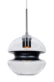 Multi-Systems Line Voltage Pendants by Besa ( 74 | J-HULA8BK-SN Hula 8 ) 