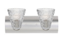 Bathroom Fixtures Two Lights by Besa ( 74 | 2WZ-NICO5CL-LED-SN Nico ) 