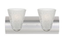 Bathroom Fixtures Two Lights by Besa ( 74 | 2WZ-NICO5GL-LED-SN Nico ) 