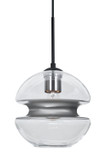 Multi-Systems Line Voltage Pendants by Besa ( 74 | J-HULA8SL-BK Hula 8 ) 