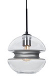 Multi-Systems Line Voltage Pendants by Besa ( 74 | J-HULA8SL-EDIL-BK Hula 8 ) 