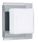 Sconces Single Glass by Besa ( 74 | 1WS-773539-CR Alex ) 