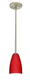 Mini Pendants Glass Down by Besa ( 74 | 1TT-1511RM-LED-SN Riva ) 
