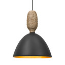Mini Pendants Metal Shade by Besa ( 74 | 1XT-CREED-LED-BK Besa Creed Pendant ) 