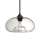 Mini Pendants Glass Down by Besa ( 74 | 1TT-BANACL-EDIL-BK Besa Bana Pendant ) 