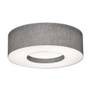 Flush Mounts Drum Shade by AFX Lighting ( 162 | MCF1524LAJUD-GY-BB Montclair ) 