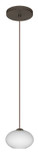 Mini Pendants Cable by Besa ( 74 | 1XT-561207-LED-BR Lasso ) 
