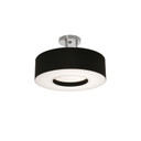Semi-Flush Mts. Drum Shade by AFX Lighting ( 162 | MCF1524MB-BKSF Montclair ) 