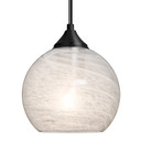 Mini Pendants Glass Down by Besa ( 74 | J-JILLYCL-EDIL-BK Besa Jilly Pendant ) 