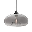 Mini Pendants Glass Down by Besa ( 74 | 1TT-BANASM-EDIL-BK Besa Bana Pendant ) 